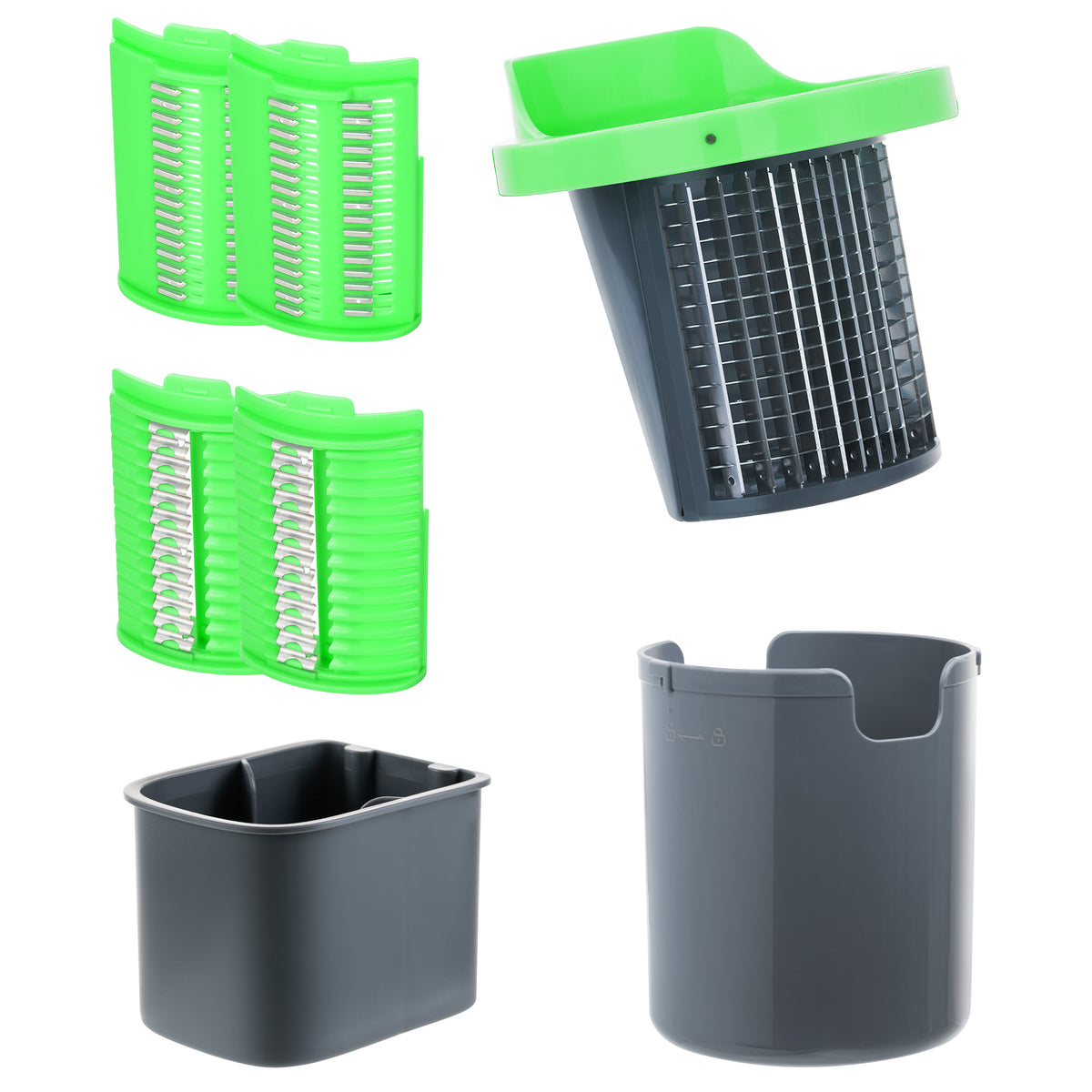Ekstra Tilbehørssæt til Nicer Dicer Electro – 7 dele